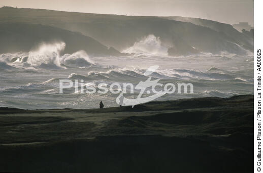 Côte Sauvage de Quiberon par grand vent. - © Guillaume Plisson / Plisson La Trinité / AA00025 - Nos reportages photos - Horizontal