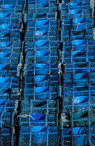 Casiers de pêche © Philip Plisson / Plisson La Trinité / AA00058 - Nos reportages photos - Casier