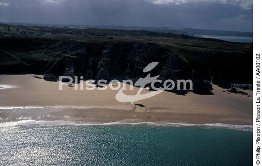 La plage des Sables d'Or - © Philip Plisson / Plisson La Trinité / AA00102 - Photo Galleries - Beach