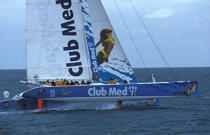 Le Club Med. © Guillaume Plisson / Plisson La Trinité / AA00137 - Nos reportages photos - Catamaran de course