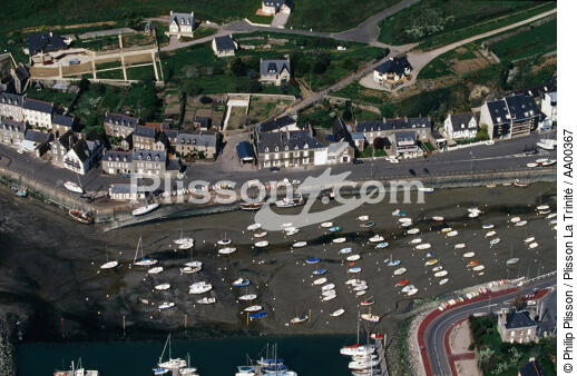 Le petit port du Dahouët. - © Philip Plisson / Plisson La Trinité / AA00367 - Nos reportages photos - Côtes d'Armor