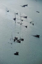 Epaves de thoniers dans le Blavet. © Philip Plisson / Plisson La Trinité / AA00441 - Photo Galleries - Shipwreck
