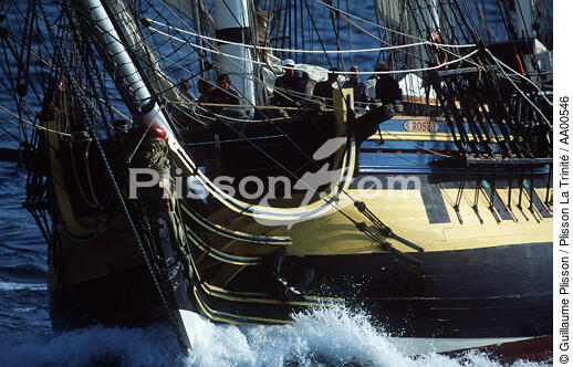 Proue du HMS Rose. - © Guillaume Plisson / Plisson La Trinité / AA00546 - Nos reportages photos - Trois-mâts barque frégate