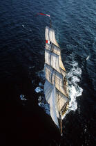 Le HMS Rose sous voiles. © Guillaume Plisson / Plisson La Trinité / AA00559 - Photo Galleries - Boat