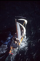 Livarde néerlandaise. © Philip Plisson / Plisson La Trinité / AA00581 - Photo Galleries - Dutch Sprit-rigged boat