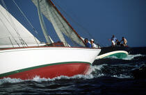 Pen Duick contre Seguir. © Philip Plisson / Plisson La Trinité / AA00597 - Photo Galleries - Boat