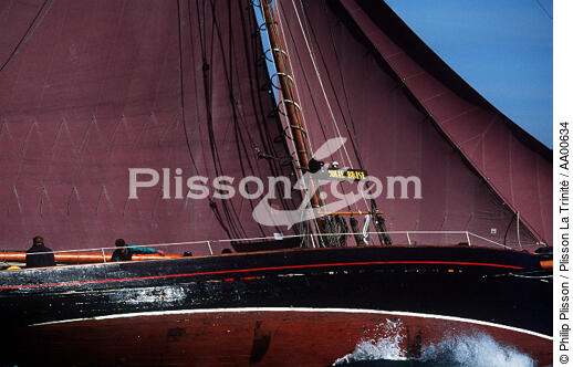 Jolie Brise en Grande Bretagne. - © Philip Plisson / Plisson La Trinité / AA00634 - Photo Galleries - Sailing Pilot boat