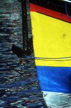 Ancre d'un voilier. © Philip Plisson / Plisson La Trinité / AA00670 - Nos reportages photos - Voilier