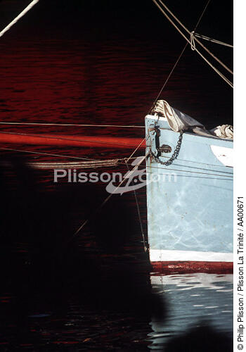 Beaupré d'un voilier. - © Philip Plisson / Plisson La Trinité / AA00671 - Nos reportages photos - Vue non aérienne