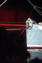 Beaupré d'un voilier. © Philip Plisson / Plisson La Trinité / AA00671 - Nos reportages photos - Bout-dehors