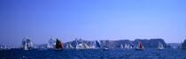 Vue panoramique de Brest 96. © Philip Plisson / Plisson La Trinité / AA00700 - Nos reportages photos - Les Grands voiliers