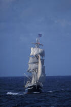 Le Belem. © Philip Plisson / Plisson La Trinité / AA00810 - Photo Galleries - Tall ships