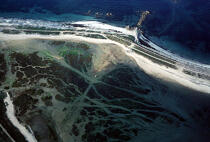 Paysage de marée masse. © Philip Plisson / Plisson La Trinité / AA00904 - Nos reportages photos - Vue aérienne