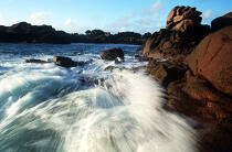 Vitesse des vagues. © Philip Plisson / Plisson La Trinité / AA00946 - Photo Galleries - Wild coast