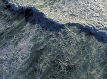 Vague, gros temps. © Philip Plisson / Plisson La Trinité / AA00974 - Nos reportages photos - Paysage littoral