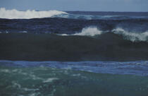Rouleaux de vagues. © Philip Plisson / Plisson La Trinité / AA00979 - Nos reportages photos - Paysage littoral