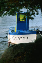 Petit bateau de pêche. © Philip Plisson / Plisson La Trinité / AA01024 - Photo Galleries - Maritime activity