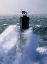 Le phare de Nividic. © Guillaume Plisson / Plisson La Trinité / AA01392 - Nos reportages photos - Activité maritime