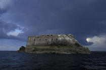 Fort de la Conchée à Saint-Malo. © Philip Plisson / Plisson La Trinité / AA01406 - Nos reportages photos - Conchée [la]