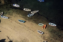 Barques au mouillage à Sainte-Marine. © Guillaume Plisson / Plisson La Trinité / AA01466 - Photo Galleries - Mooring
