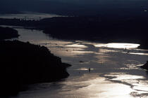 Rivière d'Etel au crépuscule. © Guillaume Plisson / Plisson La Trinité / AA01533 - Nos reportages photos - Etel [Rivière d']