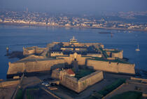 Citadelle de Port-Louis. © Philip Plisson / Plisson La Trinité / AA01539 - Nos reportages photos - Bretagne
