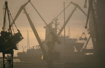 Dans le port de Brest. © Philip Plisson / Plisson La Trinité / AA01641 - Photo Galleries - Ground shot