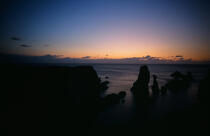 Les aiguilles de Port-Coton. © Philip Plisson / Plisson La Trinité / AA01693 - Photo Galleries - Sun