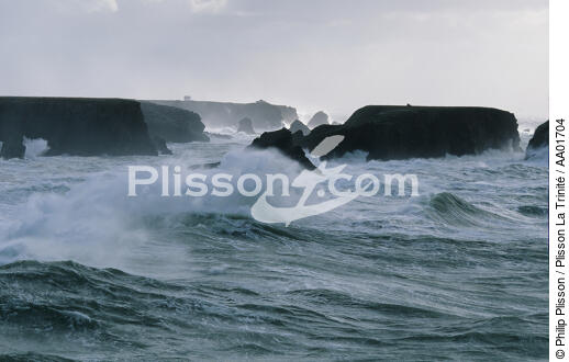 Gros temps sur Belle-Ile en mer. - © Philip Plisson / Plisson La Trinité / AA01704 - Photo Galleries - Wild coast