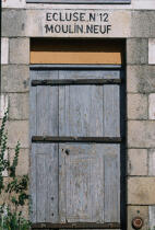 Porte d'écluse. © Philip Plisson / Plisson La Trinité / AA01879 - Photo Galleries - Lock