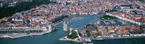 Vue aérienne de La Rochelle. © Philip Plisson / Plisson La Trinité / AA01980 - Photo Galleries - La Rochelle