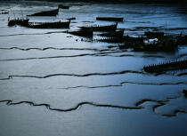 Cimetière marin sur le Blavet. © Philip Plisson / Plisson La Trinité / AA01984 - Photo Galleries - River [56]