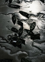 Les épaves du Blavet. © Philip Plisson / Plisson La Trinité / AA01985 - Photo Galleries - Light