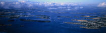Golfe du Morbihan. © Philip Plisson / Plisson La Trinité / AA02146 - Nos reportages photos - Panoramique horizontal