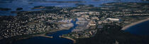 Vue aérienne du port du Crouesty. © Philip Plisson / Plisson La Trinité / AA02155 - Nos reportages photos - Thalassothérapie