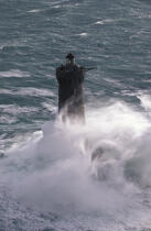 Le Four sous la tempête. © Guillaume Plisson / Plisson La Trinité / AA02222 - Nos reportages photos - Signalisation maritime