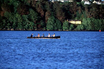 rameurs à Kinsale. © Philip Plisson / Plisson La Trinité / AA02303 - Photo Galleries - Rowing boat