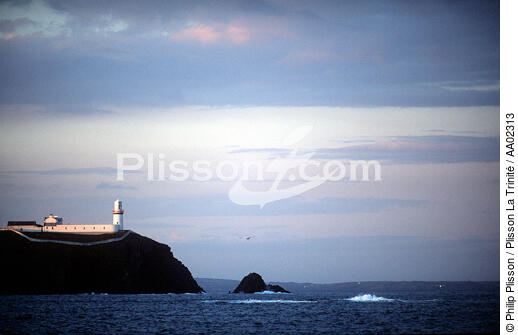 Phare de Galley Head, sur la côte sud. - © Philip Plisson / Plisson La Trinité / AA02313 - Nos reportages photos - Irlande, l'île verte