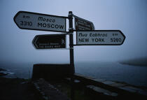 Panneau en Irlande. © Philip Plisson / Plisson La Trinité / AA02338 - Photo Galleries - Foreign country