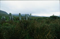 Mégalithes dans la campagne irlandaise. © Philip Plisson / Plisson La Trinité / AA02359 - Photo Galleries - Ireland, the green island