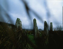 Mégalithes dans un paysage irlandais. © Philip Plisson / Plisson La Trinité / AA02360 - Photo Galleries - Foreign country