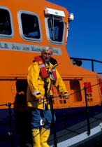 Portrait de Sean, patron du canot de sauvetage de Valencia Island. © Philip Plisson / Plisson La Trinité / AA02378 - Nos reportages photos - Portrait