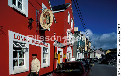 Restaurant à Dingle (Irlande). - © Philip Plisson / Plisson La Trinité / AA02416 - Nos reportages photos - Restaurant