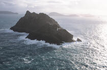 Phare sur Inishtearagh, île de l'archipel des Blasket. © Philip Plisson / Plisson La Trinité / AA02423 - Nos reportages photos - Irlande, l'île verte