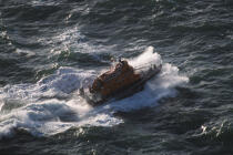 Canot de sauvetage. © Philip Plisson / Plisson La Trinité / AA02433 - Photo Galleries - Lifesaving at sea