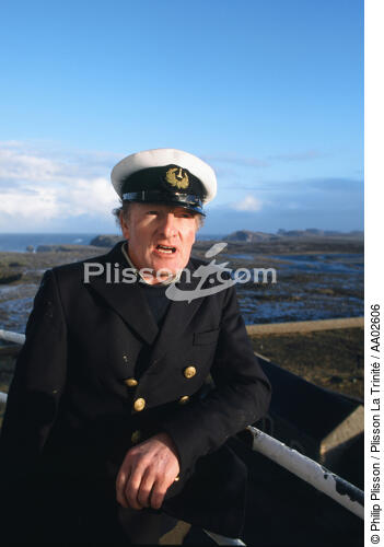 Gardien du phare de Tory Island. - © Philip Plisson / Plisson La Trinité / AA02606 - Nos reportages photos - Métier