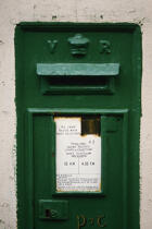 Boite à lettre irlandaise. © Philip Plisson / Plisson La Trinité / AA02666 - Photo Galleries - Mail box