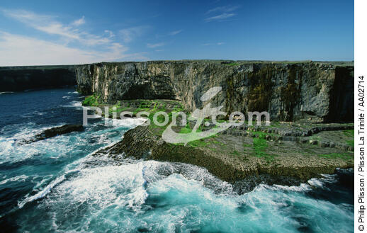 Inishmore. - © Philip Plisson / Plisson La Trinité / AA02714 - Nos reportages photos - Irlande, l'île verte