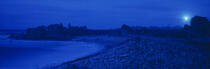 Phare de Créac'h dans la nuit . (Ouessant, 29) © Philip Plisson / Plisson La Trinité / AA02790 - Nos reportages photos - Panoramique horizontal