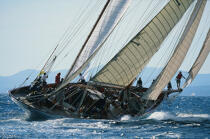 Thendara au près. © Guillaume Plisson / Plisson La Trinité / AA02890 - Photo Galleries - Classic Yachting
